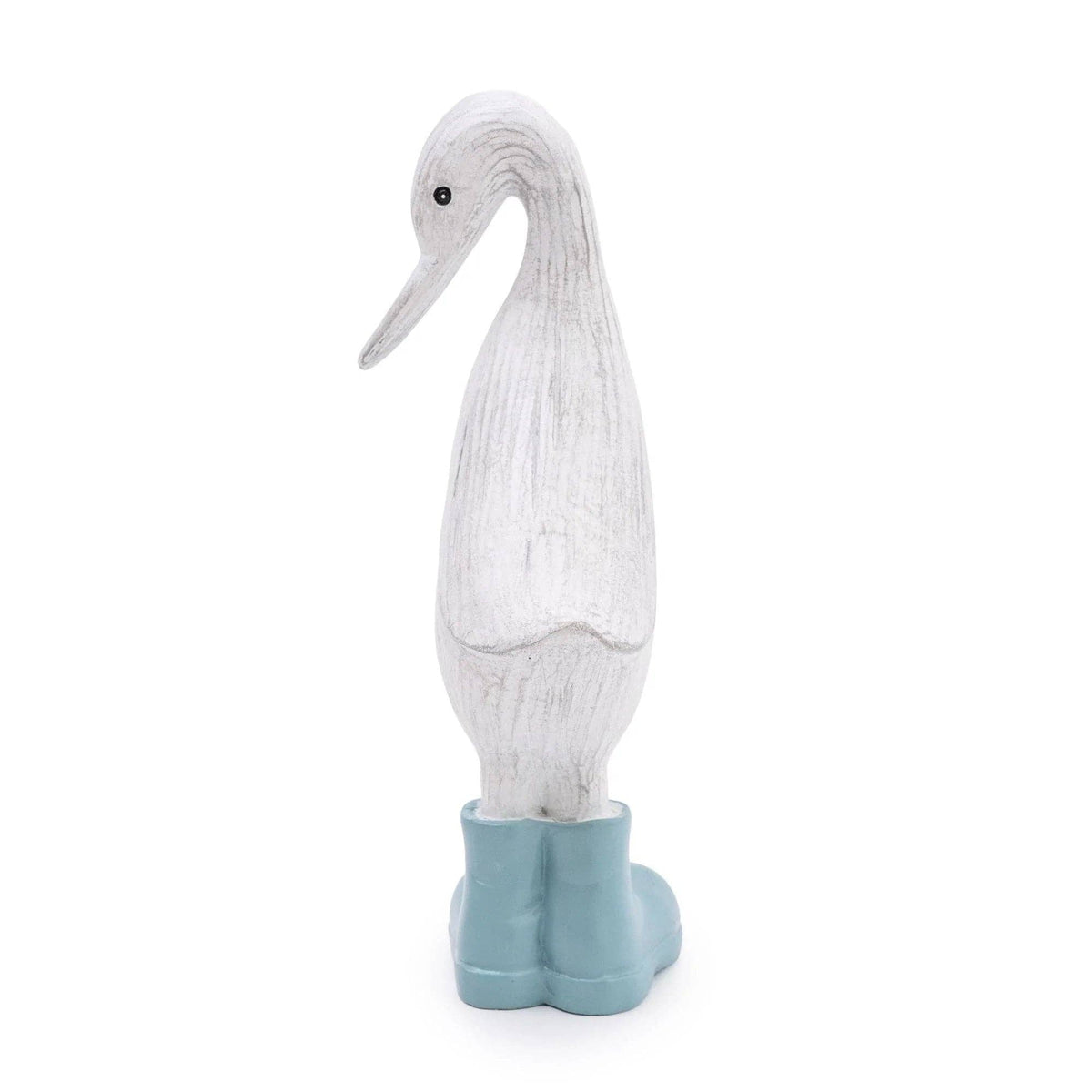 23CM Small Resin Duck in wellies - Light Blue 3PK - Cherish Home