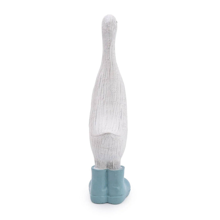 29CM Large Resin Duck in Wellies - Light Blue 3PK - Cherish Home