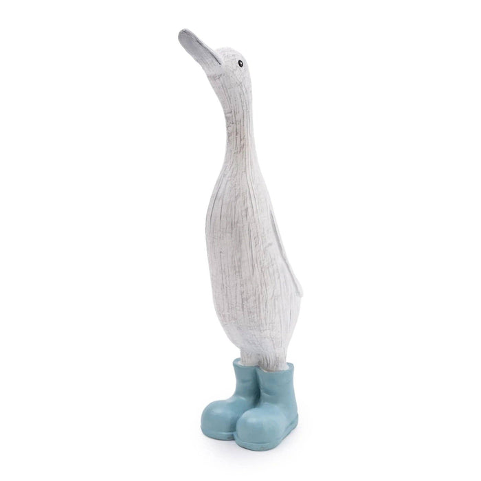 29CM Large Resin Duck in Wellies - Light Blue 3PK - Cherish Home
