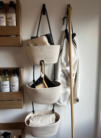 3 - Piece Multi - Purpose Storage Basket Set – Matte Black - Cherish Home