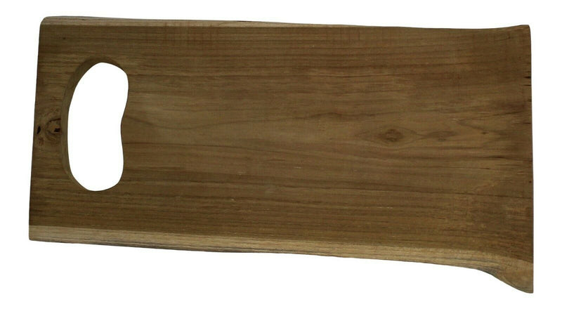 42cm Teak Wood Large Chopping Board Serving Board Serving Platter Unique Natural - Cherish Home