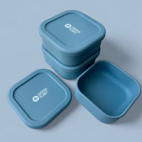 630ml Silicone Lunch Box, Reusable Food Container with Lid for Kids & Adults Pink, Blue, Green Options - Cherish Home