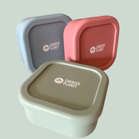 630ml Silicone Lunch Box, Reusable Food Container with Lid for Kids & Adults Pink, Blue, Green Options - Cherish Home