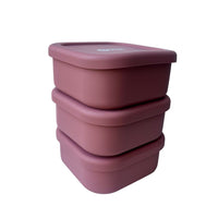 630ml Silicone Lunch Box, Reusable Food Container with Lid for Kids & Adults Pink, Blue, Green Options - Cherish Home