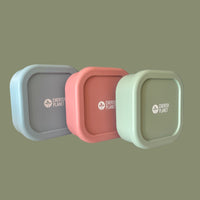 630ml Silicone Lunch Box, Reusable Food Container with Lid for Kids & Adults Pink, Blue, Green Options - Cherish Home