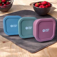 630ml Silicone Lunch Box, Reusable Food Container with Lid for Kids & Adults Pink, Blue, Green Options - Cherish Home