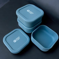 630ml Silicone Lunch Box, Reusable Food Container with Lid for Kids & Adults Pink, Blue, Green Options - Cherish Home