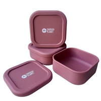 630ml Silicone Lunch Box, Reusable Food Container with Lid for Kids & Adults Pink, Blue, Green Options - Cherish Home