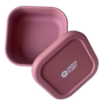630ml Silicone Lunch Box, Reusable Food Container with Lid for Kids & Adults Pink, Blue, Green Options - Cherish Home