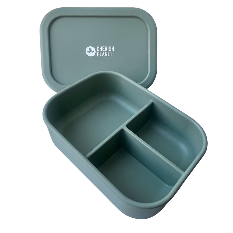 920ml Silicone Lunch Box, Leakproof Reusable Food Container for Adults & Kids - Cherish Home