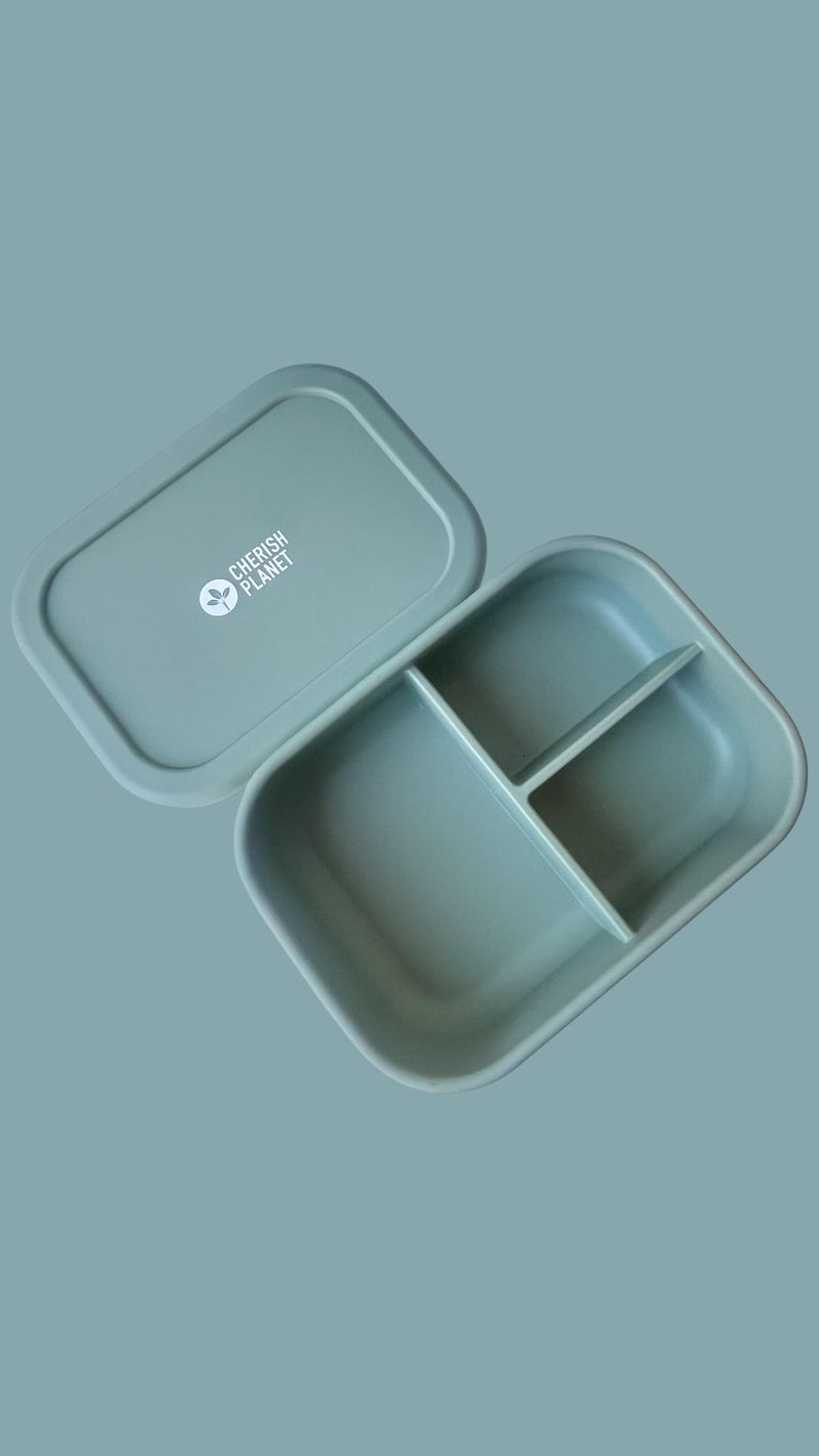 920ml Silicone Lunch Box, Leakproof Reusable Food Container for Adults & Kids - Cherish Home