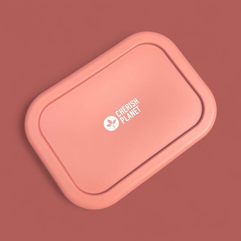 920ml Silicone Lunch Box, Leakproof Reusable Food Container for Adults & Kids - Cherish Home