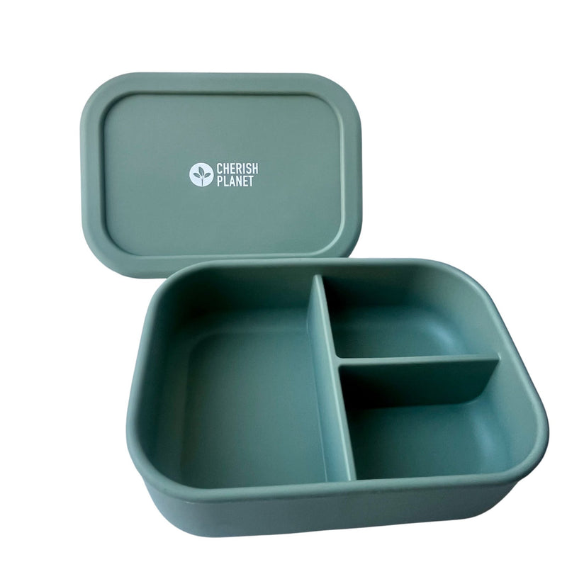 920ml Silicone Lunch Box, Leakproof Reusable Food Container for Adults & Kids - Cherish Home
