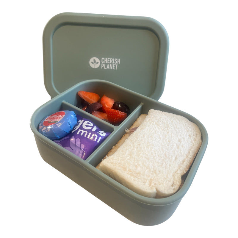 920ml Silicone Lunch Box, Leakproof Reusable Food Container for Adults & Kids - Cherish Home