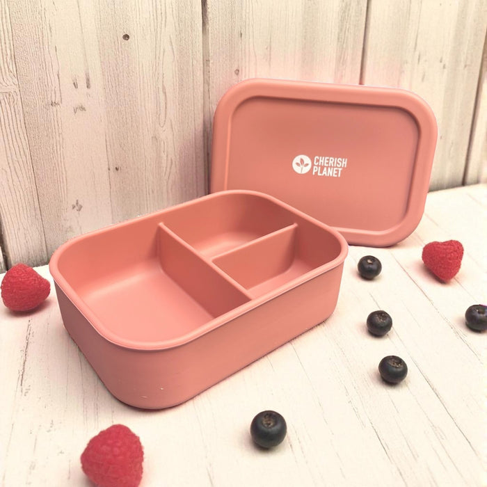 920ml Silicone Lunch Box, Leakproof Reusable Food Container for Adults & Kids - Cherish Home