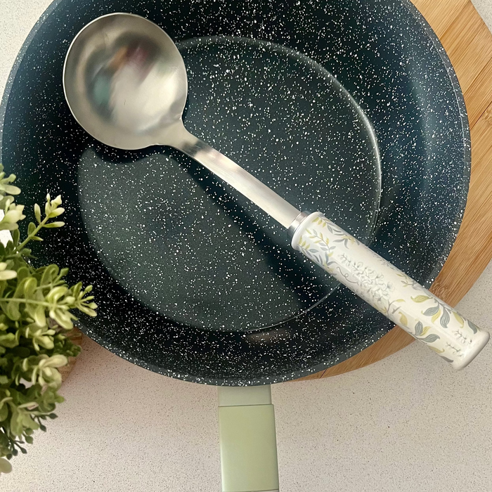 Laura Ashley Cookware Sage Parterre Ladle Utensil Kitchen Accessory
