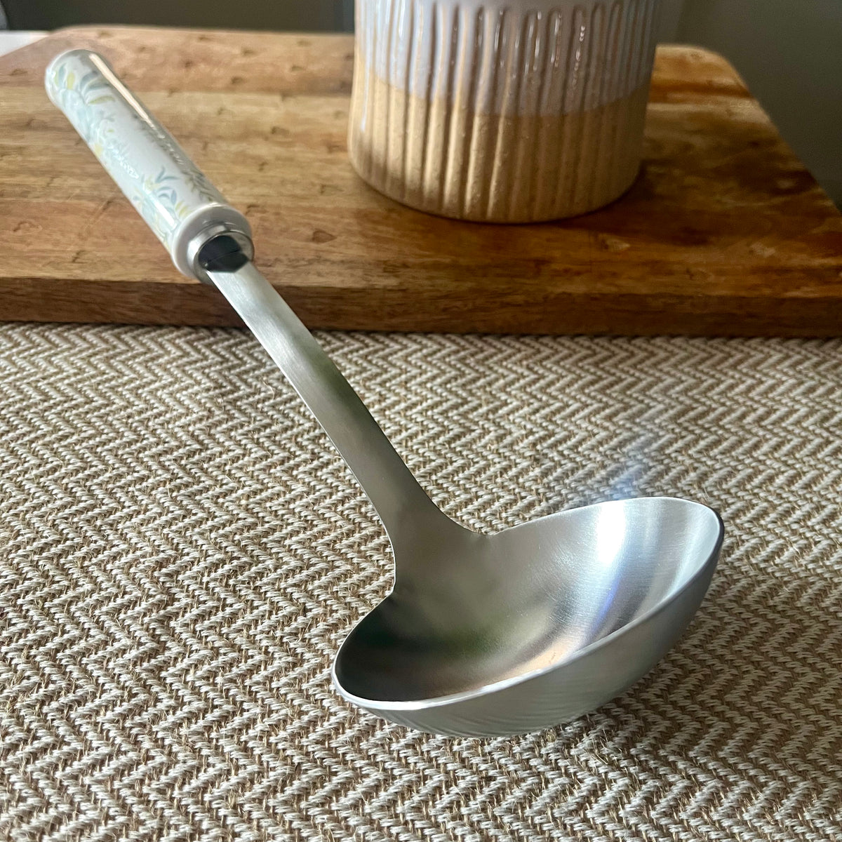 Laura Ashley Cookware Sage Parterre Ladle Utensil Kitchen Accessory