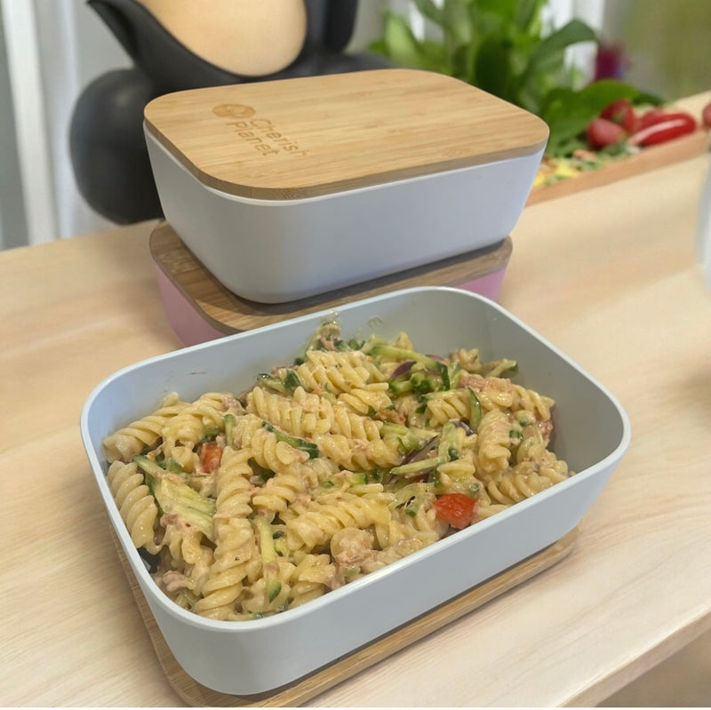 Eco Bamboo & Wheat Fibre Lunch / Bento Box