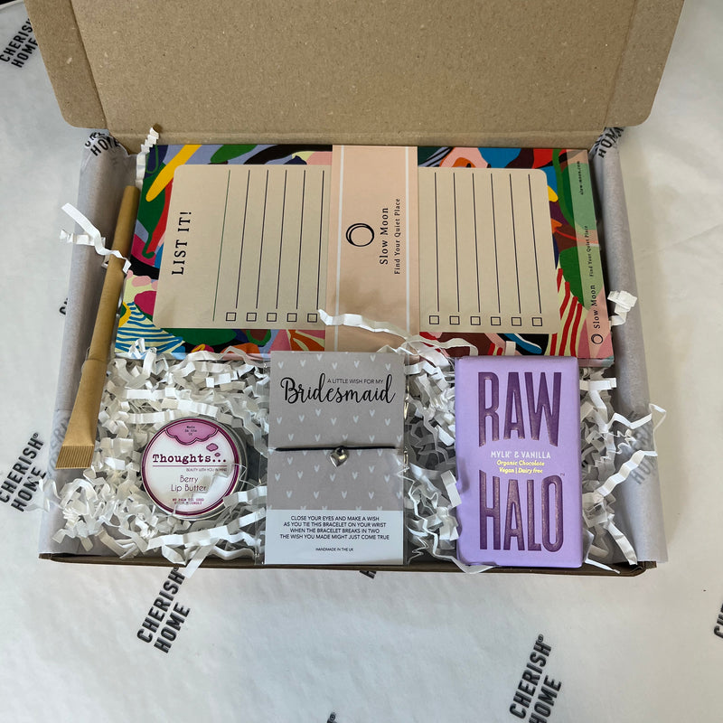 Bridesmaid Proposal Luxe Gift Box - Elegant Will You Be My Bridesmaid Letterbox Present