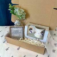 Cute Bee Coffee Mug Gift Box - Adorable Bee Present for Gardeners, Friends, Family