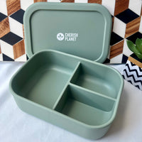 920ml Silicone Lunch Box, Leakproof Reusable Food Container for Adults & Kids