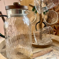Nature Inspired Teapot & Cups Set, Treeline Design Teapot, ideal Gift for Tea Lovers
