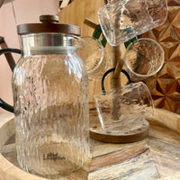 Nature Inspired Teapot & Cups Set, Treeline Design Teapot, ideal Gift for Tea Lovers