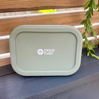 920ml Silicone Lunch Box, Leakproof Reusable Food Container for Adults & Kids