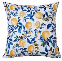 Amalfi Waterproof Cushion Covers 43cm x 43cm Premium Outdoor Garden Decorative Covers for Patio Furniture