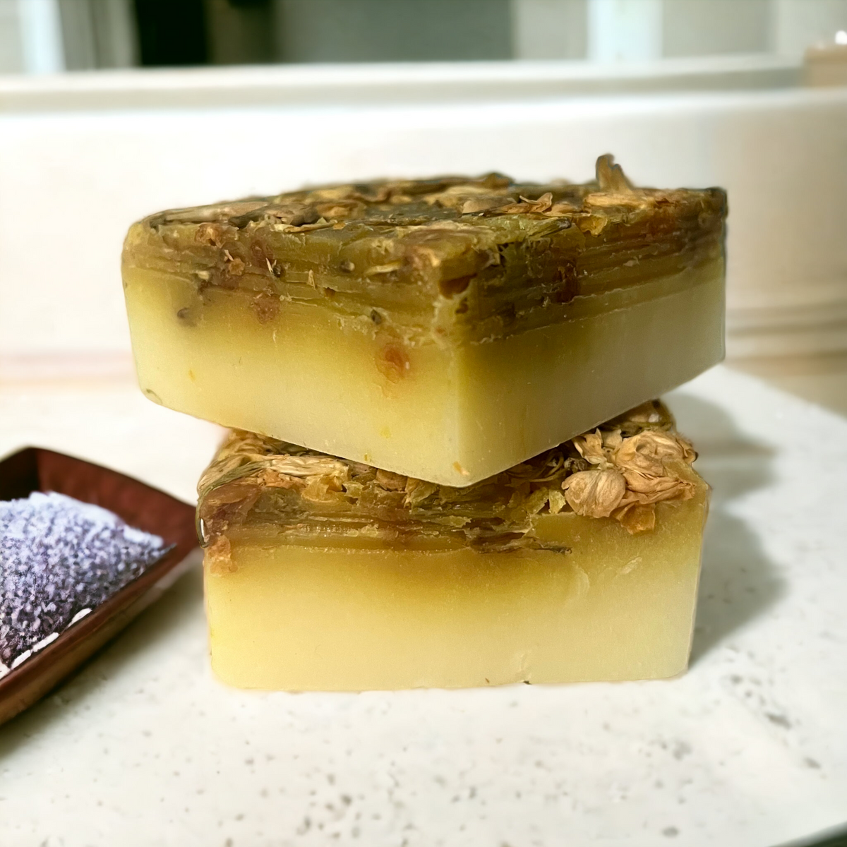 Handmade Organic Jasmine Soap (110g)