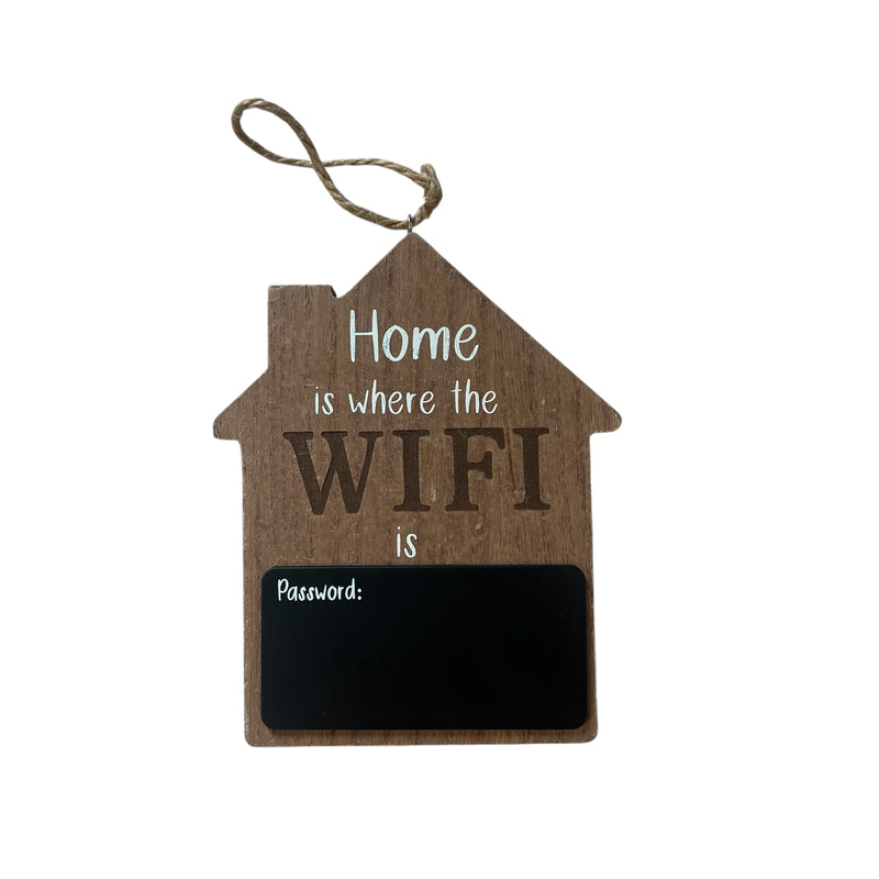 House Shape Wifi Sign
