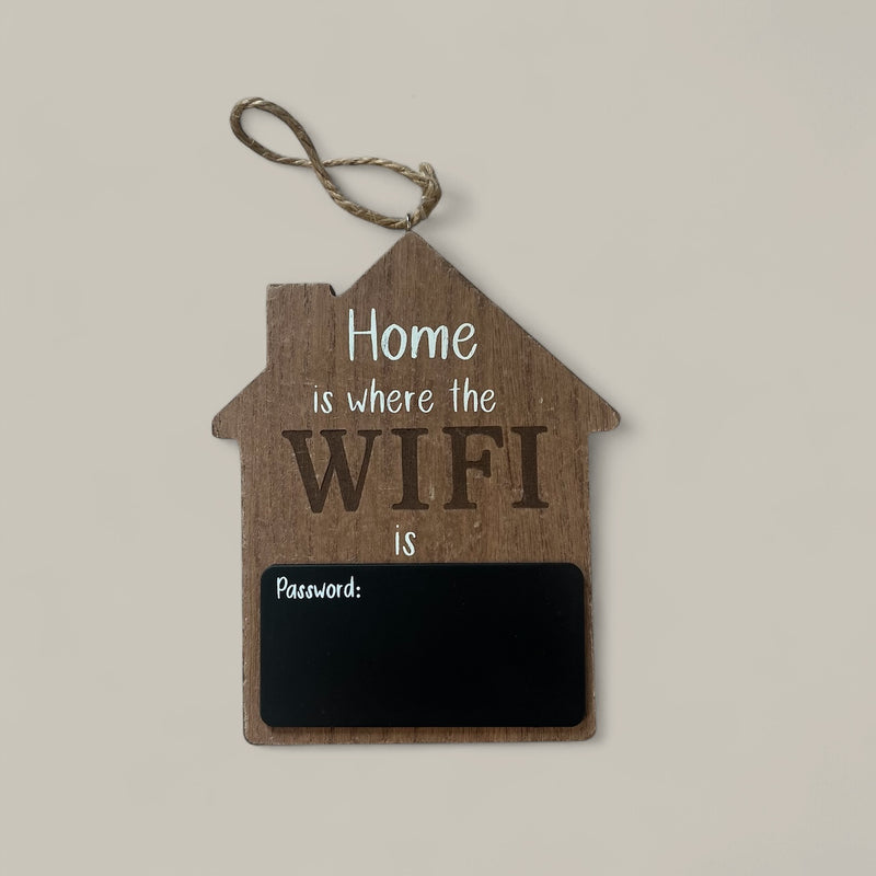 House Shape Wifi Sign