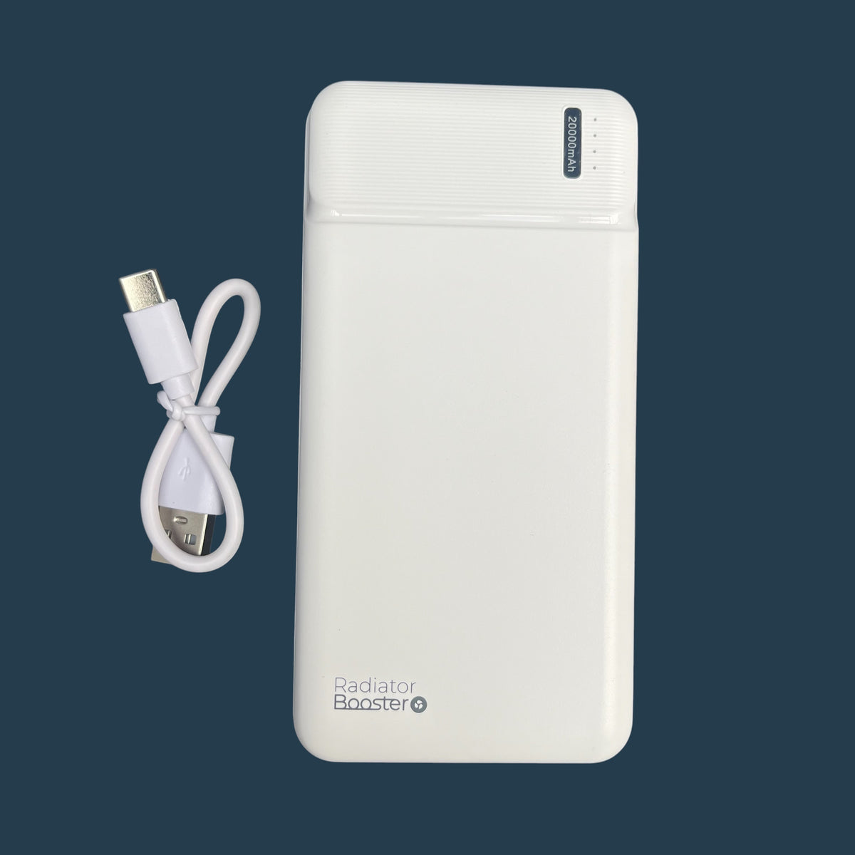 20000mAh Power Bank – Ultra-High Capacity Portable Charger, High-Spec Fast Charging Battery Pack Compatible with All Smartphones, Long-Lasting Power Bank for Travel & Daily Use (White)
