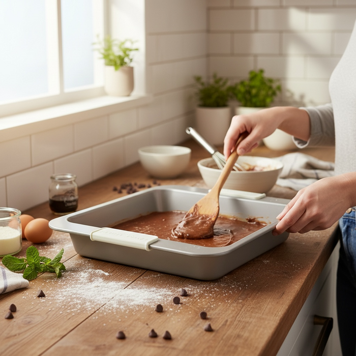 Laura Ashley 23cm (9") Non-Stick Square Cake Pan