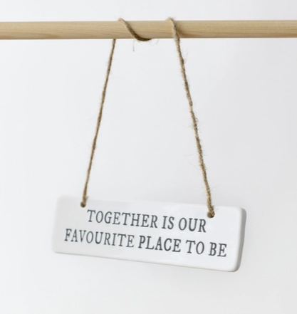 Together Is Our Favourite Place Letter Box Gift Box