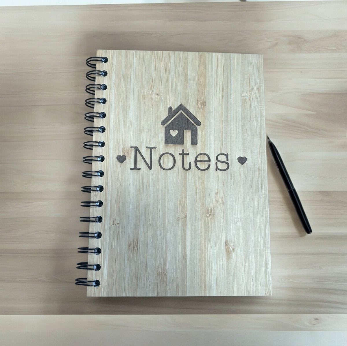 A5 Bamboo Lined Notebook - Cherish Home