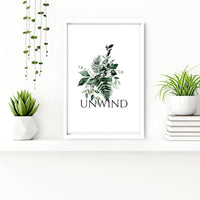 Aesthetic Bathroom Wall Decor - Set of 3 Framed Botanical Art Prints | Calming Greenery for Guest Bath, Powder Room - Cherish Home