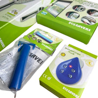 All - in - One Home Energy Efficiency Kit: Reduce Utility Bills & Stop Drafts - Includes Window Insulation Film, Eco Shower Head, Fridge Alarm, Water Saver, and Shower Timer - Cherish Home