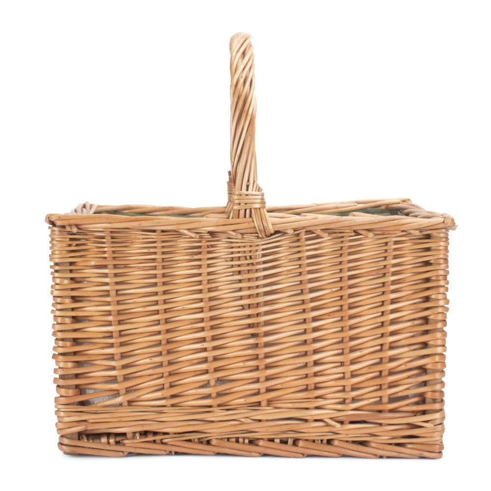 Antique Wash Wicker Butchers Cool Basket - Cherish Home