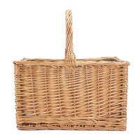 Antique Wash Wicker Butchers Cool Basket - Cherish Home