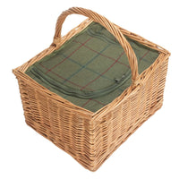 Antique Wash Wicker Butchers Cool Basket - Cherish Home