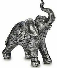 Arte Collection Rustic Small Silver Elephant Figurine Ornament - Cherish Home
