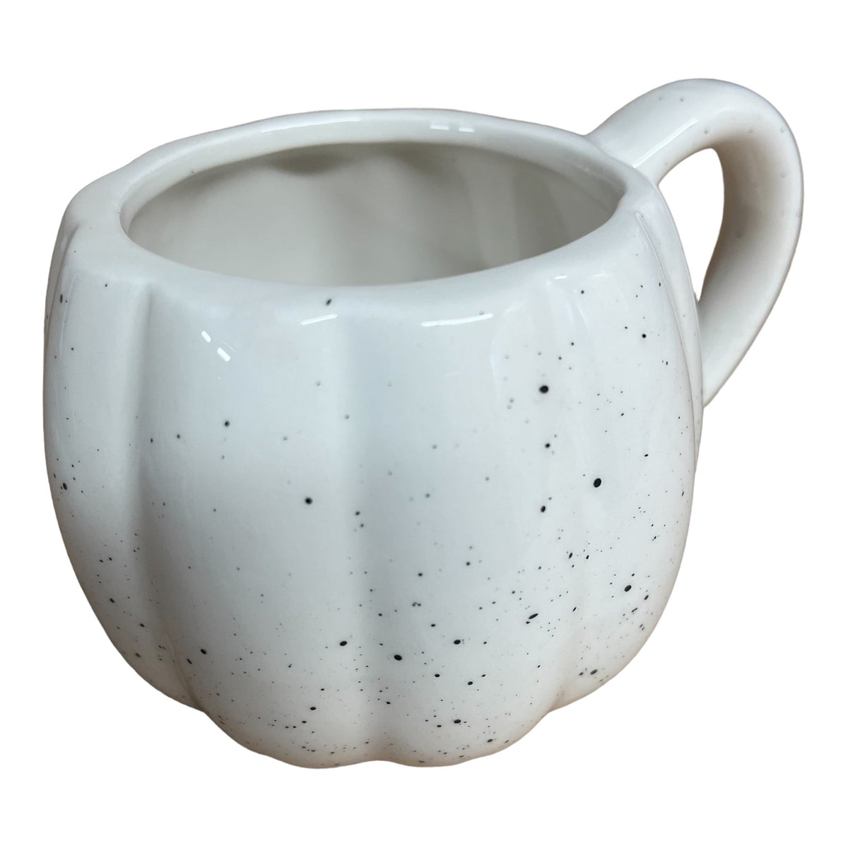 Autumn Speckled White Pumpkin Mug - Cherish Home