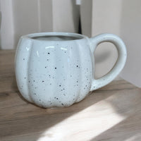 Autumn Speckled White Pumpkin Mug - Cherish Home