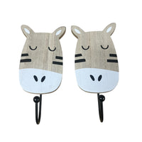 Baby Animal Hanger Hooks Nursery for Childrens Nursery, playroom or bedroom - Cherish Home