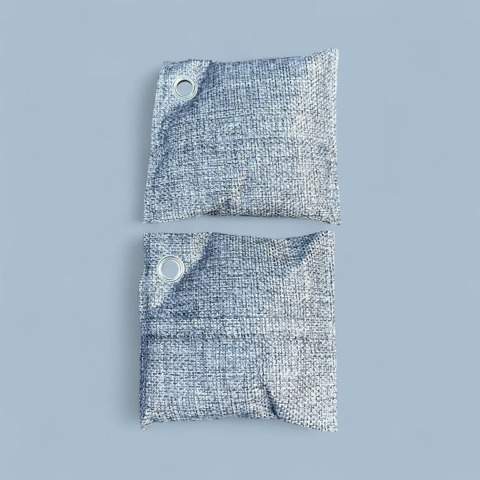 Bamboo Charcoal Air Purifier Bags (Grey) - Set of 2 - Cherish Home