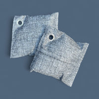 Bamboo Charcoal Air Purifier Bags (Grey) - Set of 2 - Cherish Home