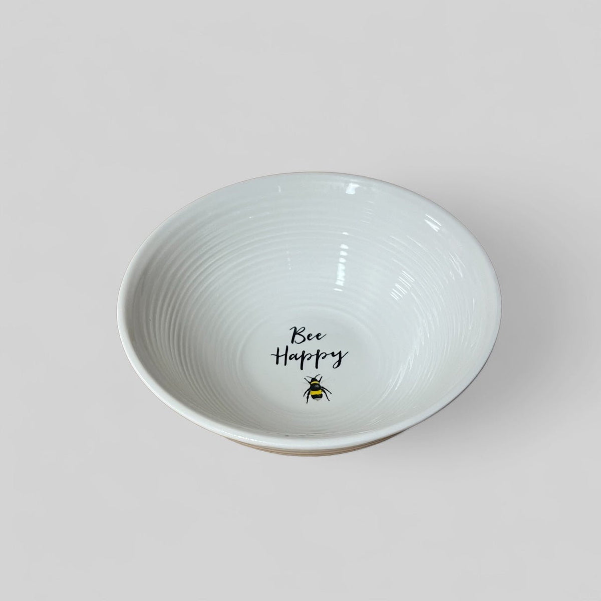 Bee Happy Ceramic Bowl - Cherish Home