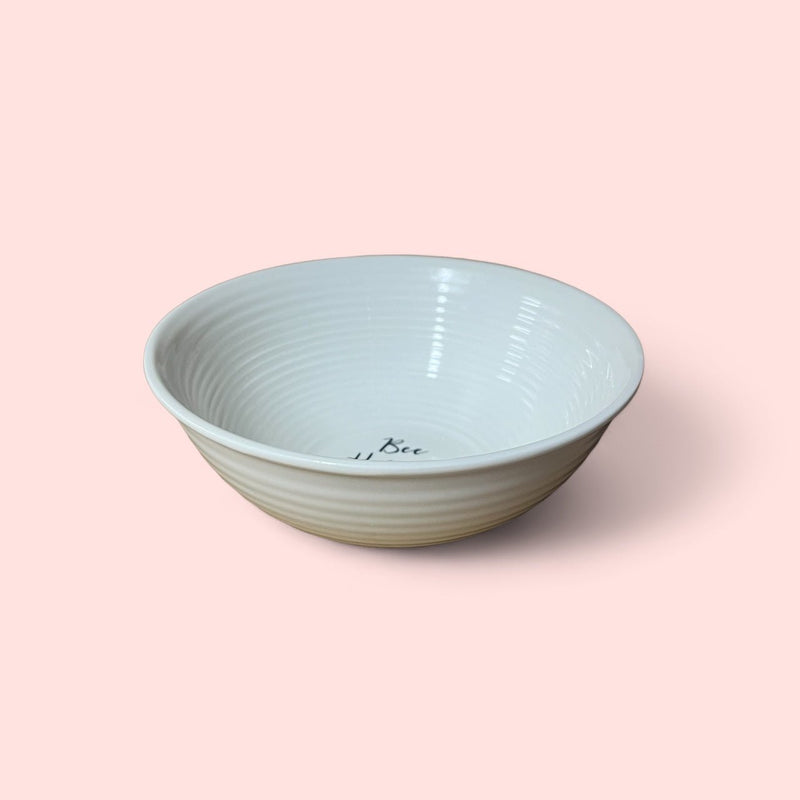 Bee Happy Ceramic Bowl - Cherish Home