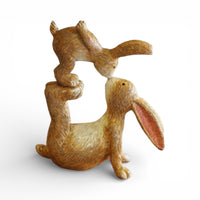 Bella & Button - The Resin Bunny & Baby Figurine 10cm - Cherish Home